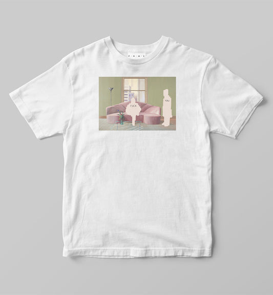 Hockney Nude 'Fuck You' T-Shirt
